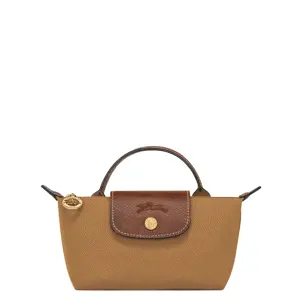 Longchamp Le Pliage Original Pouch with Handle Fawn